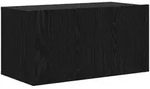 vidaXL TV-Schr&auml;nk Schwarz 60 x 30 x 30 cm Holzwerkstoff