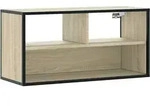 vidaXL TV-Schrank Sonoma-Eiche 80x31x39,5 cm Holzwerkstoff und Metall