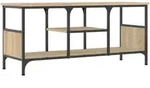 vidaXL TV-Schrank Sonoma-Eiche 100x35x45 cm Holzwerkstoff & Eisen