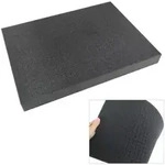 HMF 1458-80 Rasterschaumstoff, W&uuml;rfelschaum, 345 x 275 mm, Koffereinlage,...