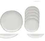 Van Well | URBAN Dessertteller 20 cm creme 6er Set - Steinzeug f&uuml;r...