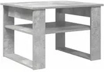 vidaXL Couchtisch Beton Grau 64 x 54 x 44 cm Holzwerkstoff