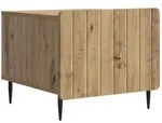 vidaXL Couchtisch Artisan-Eiche 49 x 50 x 42 cm Holzwerkstoff