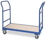 BRB Schiebeb&uuml;gelwagen mit 2 Schiebeb&uuml;geln, LxBxH 1140x500x890 mm, Tragkraft...
