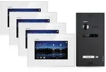 Balter Home Video T&uuml;rsprechanlage f&uuml;r 1 Familienhaus, 4x Monitore, Balter EVO