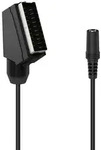 Hama TV AUX-Adapter Scart-Stecker - Klinke-Kupplung