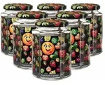 Ritzenhoff & Breker Smile Vorratsglas 770 ml sechseckig 6er Set
