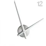 Relaxdays Wanduhr DIY, mit Zahlen & Worten, Uhr Wandtattoo zum Aufkleben,...