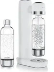 Arendo Wassersprudler Soda Maker mit 2x 1000 ml Flaschen, kompatibel mit 60l CO2