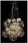 Lex 200 LEDs Kugel Lichterkette Beleuchtung Lichterkette Leuchtkugel Netz...