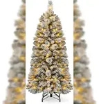 COSTWAY K&uuml;nstlicher Weihnachtsbaum (150 cm)