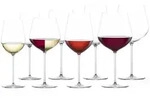 Zwiesel Glas VUELO Rotwein- und Wei&szlig;weingl&auml;serset 8-teilig