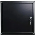 PROREGAL Schlie&szlig;fachw&uuml;rfel Cubic XL | HxBxT 45x45x45 cm | Schwarz
