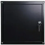 PROREGAL Schlie&szlig;fachw&uuml;rfel Cubic | HxBxT 35x35x35 cm | Schwarz