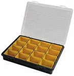 ArtPlast - Organizer aus Polypropylen 24,2x18,8x3,7 cm mit 16 herausnehmbaren...