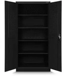Jan Nowak Werkzeugschrank mit Lochwand BRUNO 5 Ebenen, Abschlie&szlig;bar |...