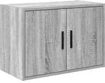 vidaXL Garagen-Wandschrank Grau Sonoma Holzwerkstoff