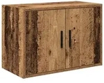 vidaXL Garagen-Wandschrank Altholz-Optik Holzwerkstoff