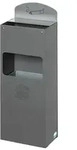 PROREGAL Robuster Wandascher mit Schild | 4 Liter, HxBxT 55x14,5x22cm |...