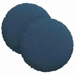 vidaXL Sitzkissen 2 stk. Stoff Blau &Oslash;30 x 13 cm