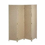 Relaxdays Paravent Raumteiler, 4-teilig, HxB: 180x180 cm, faltbarer Raumtrenner,