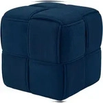 CLP Sitzhocker Forinta Cord Cord HBT: 40x40x40 cm blau