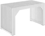 TecTake GmbH tectake Sitzbank, RIBB, lackierter Bambus, Lamellenoptik, mit