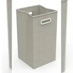 VCM Aufbewahrungsbox Zalo Creme H. 70 x B. 30 x T. 30 cm