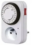 Perel 24-Std.-Zeitschaltuhr - Stecker-Typ E (Franz&ouml;sisches System)