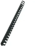 GBC Kunststoff Plastikbinder&uuml;cken Schwarz 32 mm 280 Blatt DIN A4 50 St&uuml;ck