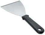 Lacor Grillspatel aus Edelstahl, starrer Griff, 10 x 11,5 cm
