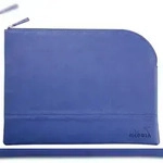 Rhodiarama Etui aus Kunstleder mit Rei&szlig;verschluss, 21x28 cm - Saphir 116738C