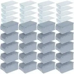 Sichtk&auml;sten-Set, 20x Sichtbox PROFI LB3 mit transparentem Staubdeckel, grau,...