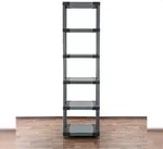 PROREGAL Kunststoffregal BIG GREY BEAR Extra-Tall, HxBxT 220x70x46cm, Fachlast...