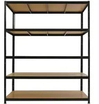 PROREGAL Schwerlastregal TAURUS | HxBxT 180x150x60cm | 5 Ebenen | Fachlast...