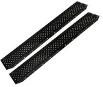 Baumarktplus TRUTZHOLM Auffahrrampen 160 cm 400 kg Stahl schwarz geb&ouml;rdelt