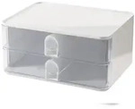 HAN 1120-123D SMART-BOX ALLISON - snow white-clear