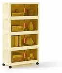 Proregal BERLINLODGE Aufbewahrungsbox EasyCube stapelbar mit 4 Ebenen und Rollen
