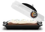 BigDean Kuchen Transportbox Rechteckig mit 2 Tragegriffen ideal f&uuml;r...