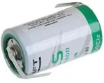 Saft LS33600 ER-D Mono Lithium-Thionylchlorid 3,6V, 17.000 mAh Z L&ouml;tfahne