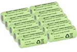 XCell 10x Akku 1/2AAA 1,2V / 350mAh X1/2AAA
