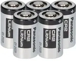 5x Panasonic CR2 Lithium Batterie 3V 850mAh &ndash; CR15H270 &ndash; 5er-Set