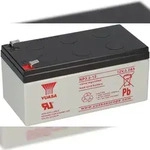 Yuasa NP3.2-12 AGM-Bleiakku 12V 3,2Ah &ndash; Faston F1 4,8 mm