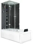 AcquaVapore Whirlpool Wanne Duschtempel Dusche Duschkabine K05-R33-WP 90x180 cm ohne