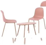 CLP 2er Sitzgruppe Veldin pink