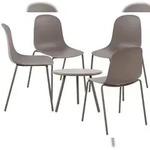 CLP 4er Sitzgruppe Berdin taupe