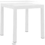 CLP Gartentisch Kato Kunststoff HBT: 75x73x73 cm wei&szlig;