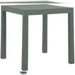 CLP Gartentisch Kato Kunststoff HBT: 75x73x73 cm oliv
