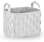 N8WERK Filz-Aufbewahrungstasche L - 40 x 30 x 30 cm - Hellgrau