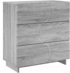 vidaXL Sideboard Sonoma-Grau 70 x 38 x 75 cm Holzwerkstoff 8011528